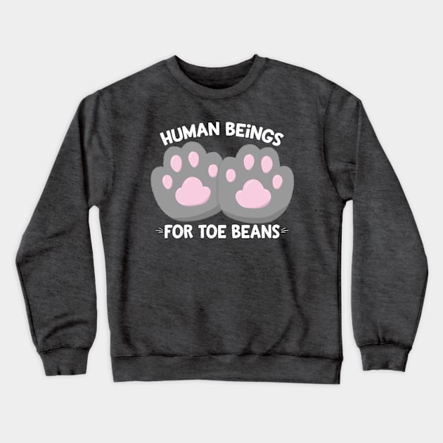 Beings for Beans Crewneck Sweatshirt by FunUsualSuspects